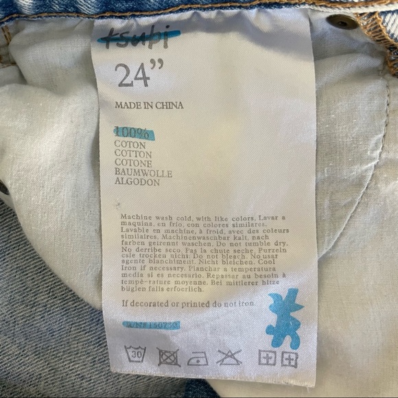 Ksubi Hi Line Mini Mile Jean Skirt Size 24 - Picture 5 of 5